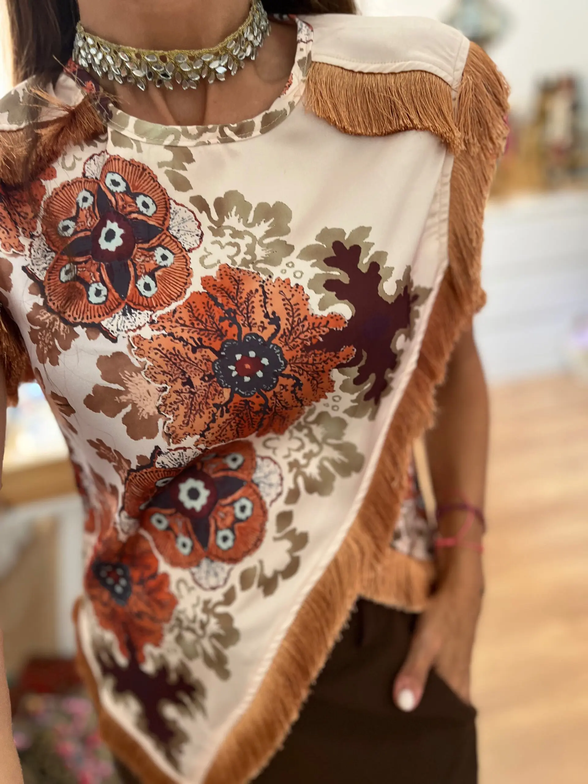 Top greta beige - Imagen 3