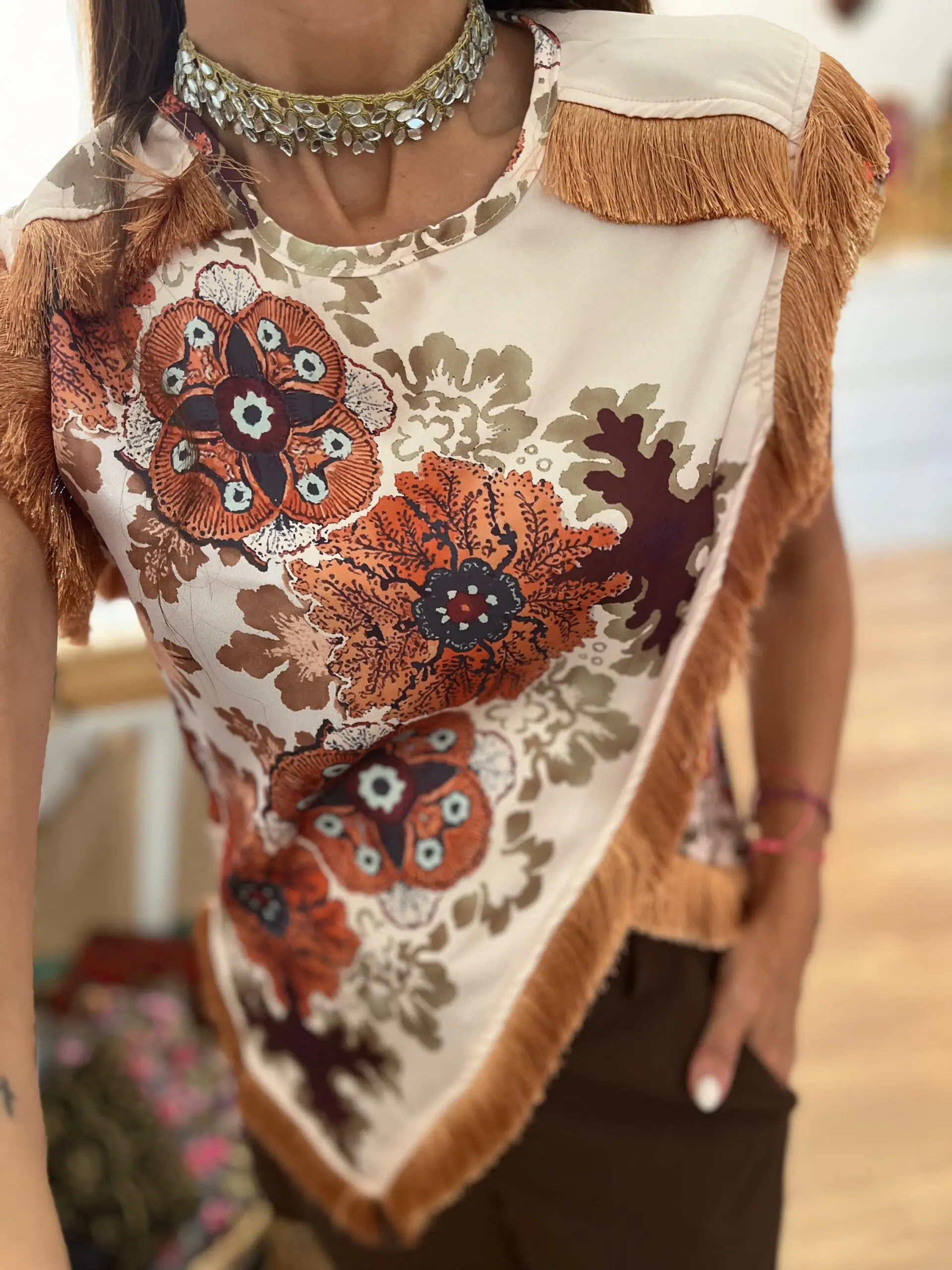 Top greta beige - Imagen 2