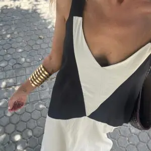 Vestido azores hueso