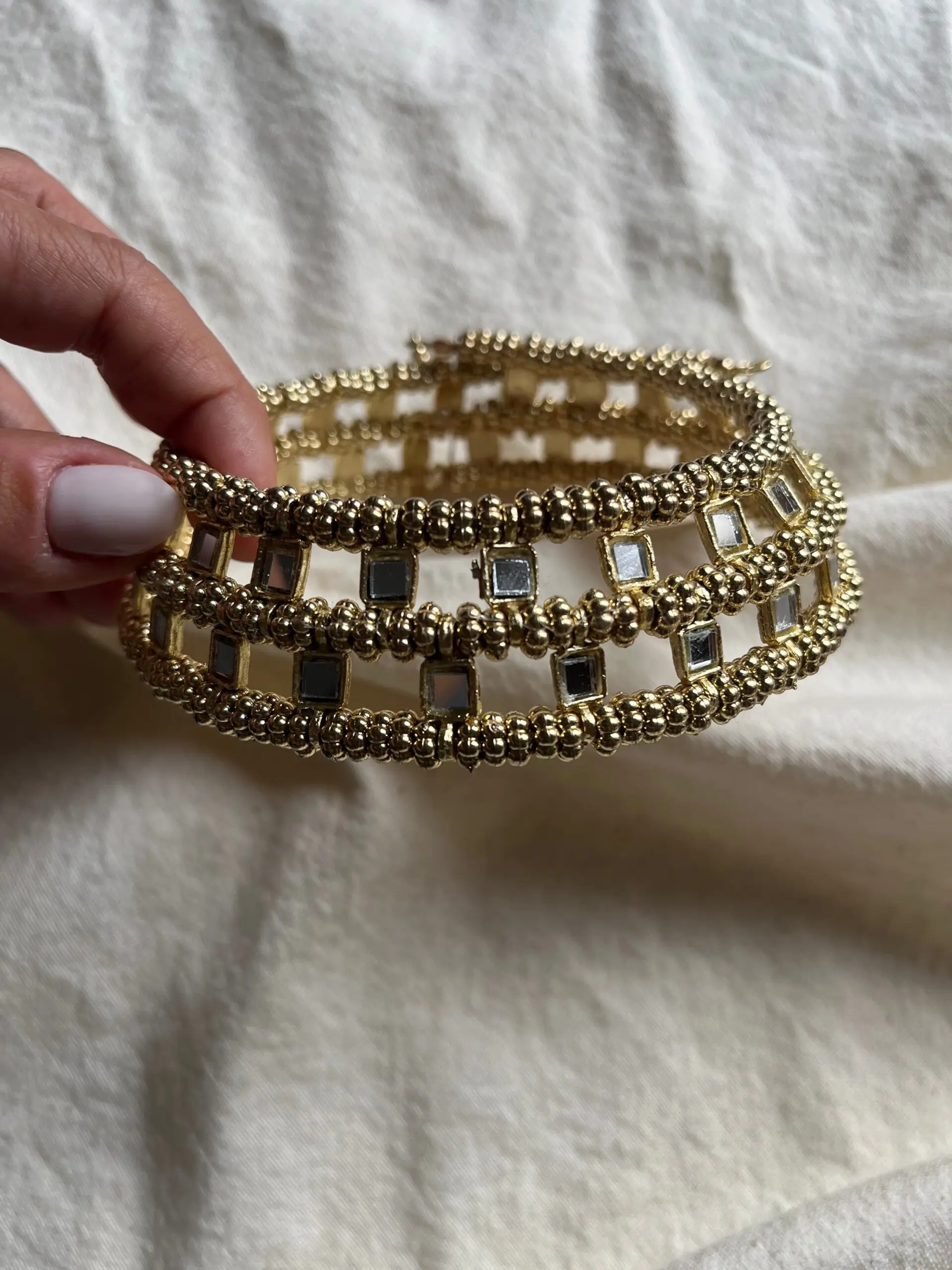 Choker greta espejos
