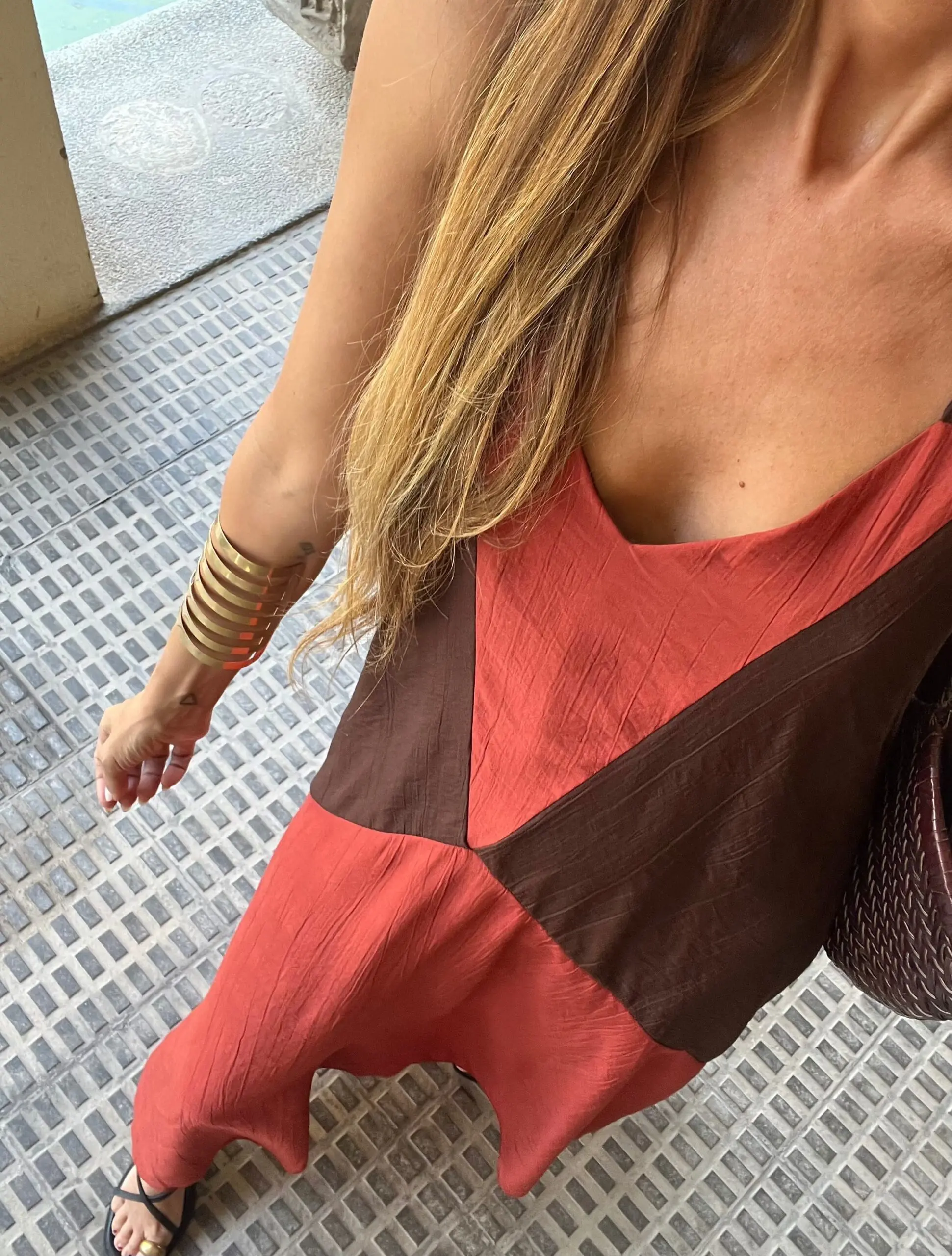 Vestido azores teja - Imagen 3