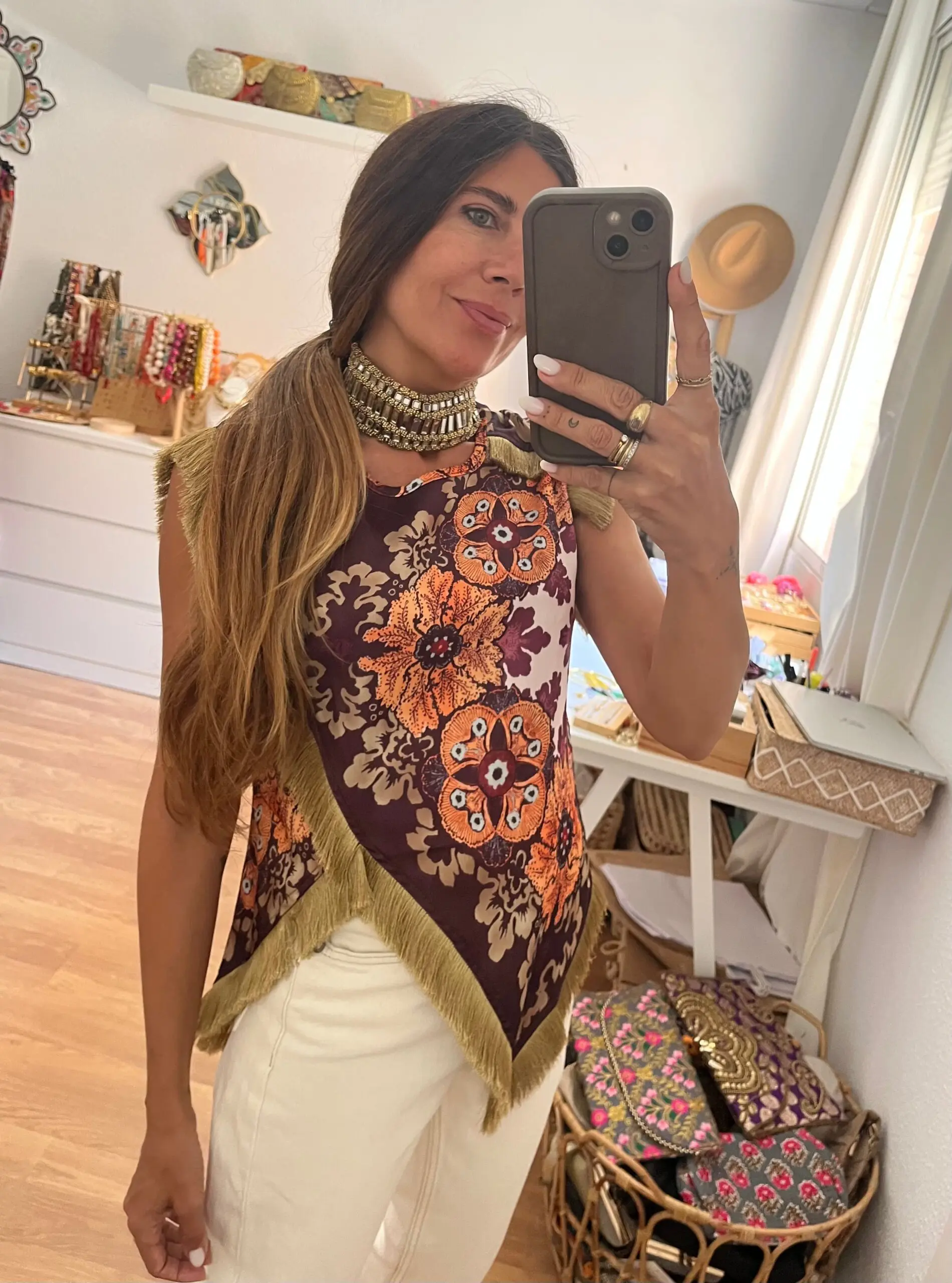 Top greta morado - Imagen 3