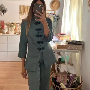 Conjunto Shangai verde