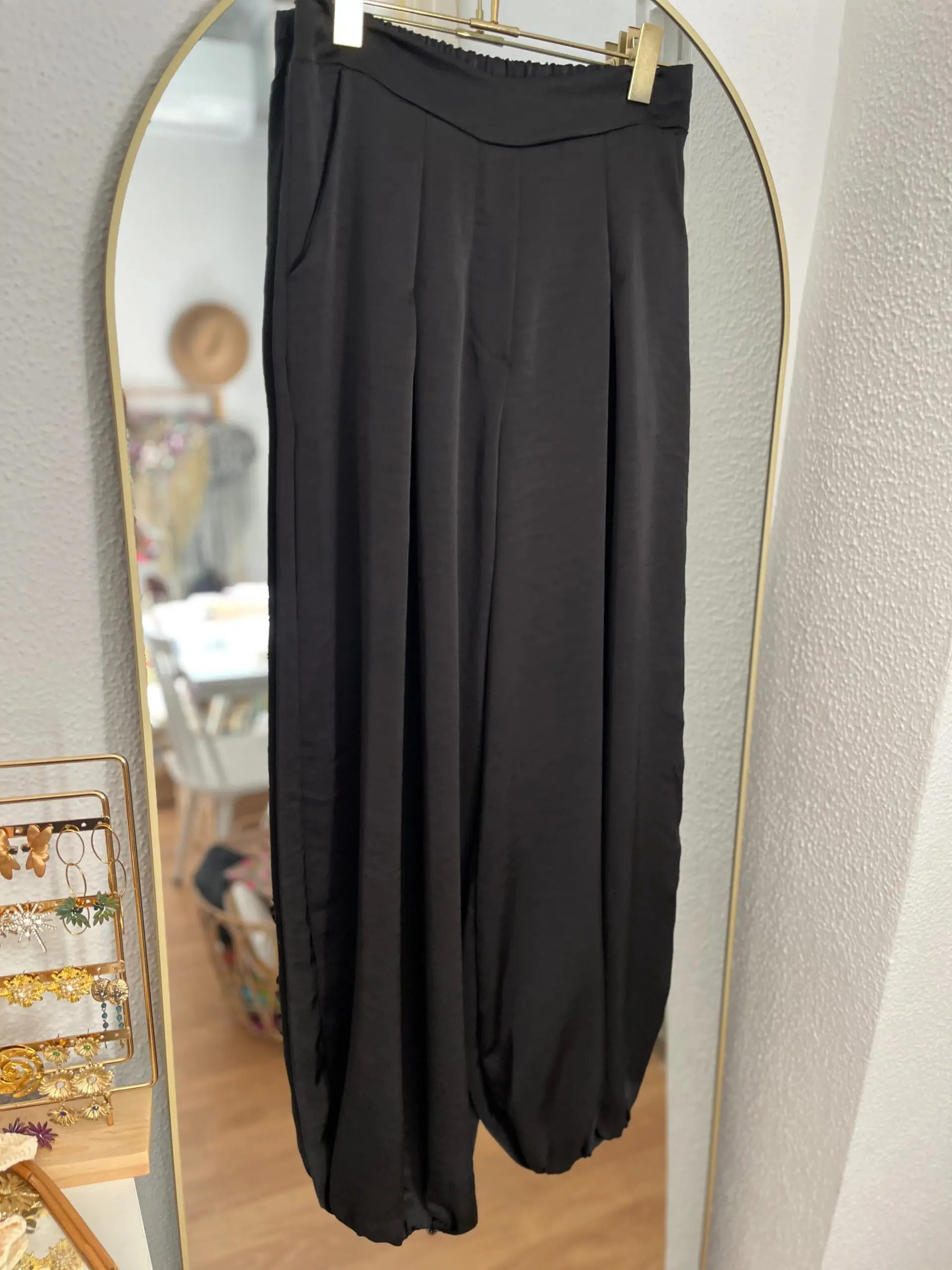 Pantalones jogger negro - Imagen 3