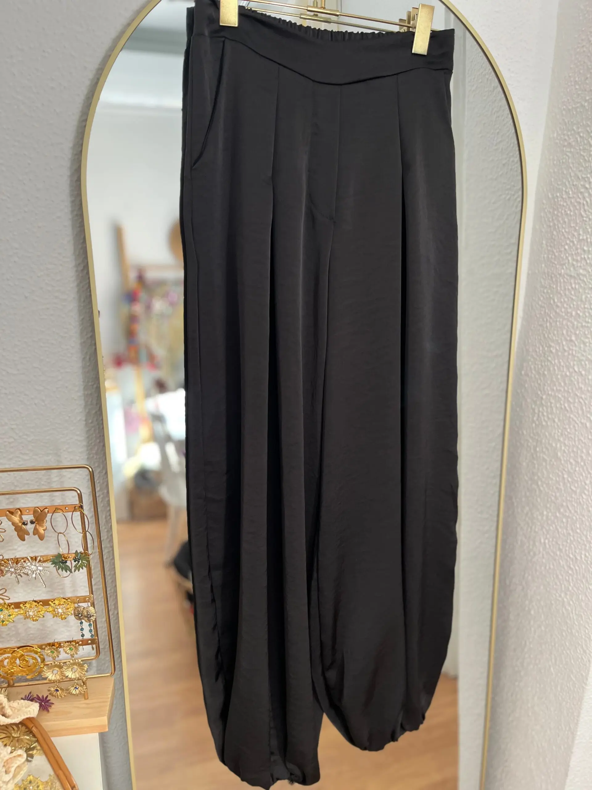 Pantalones jogger negro - Imagen 2
