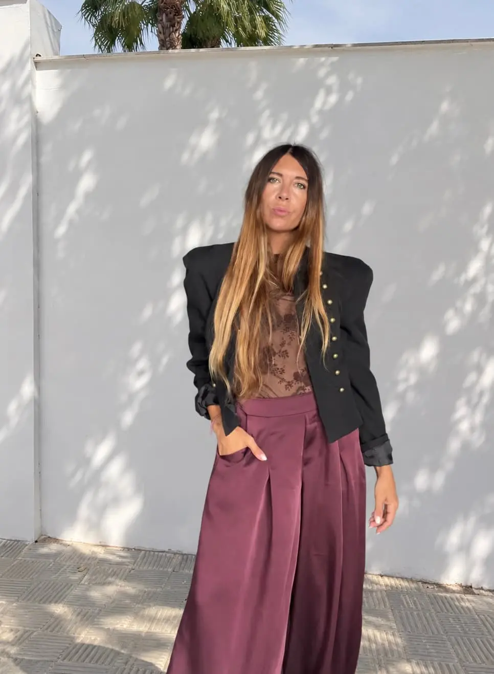 Chaqueta Napoleón negra