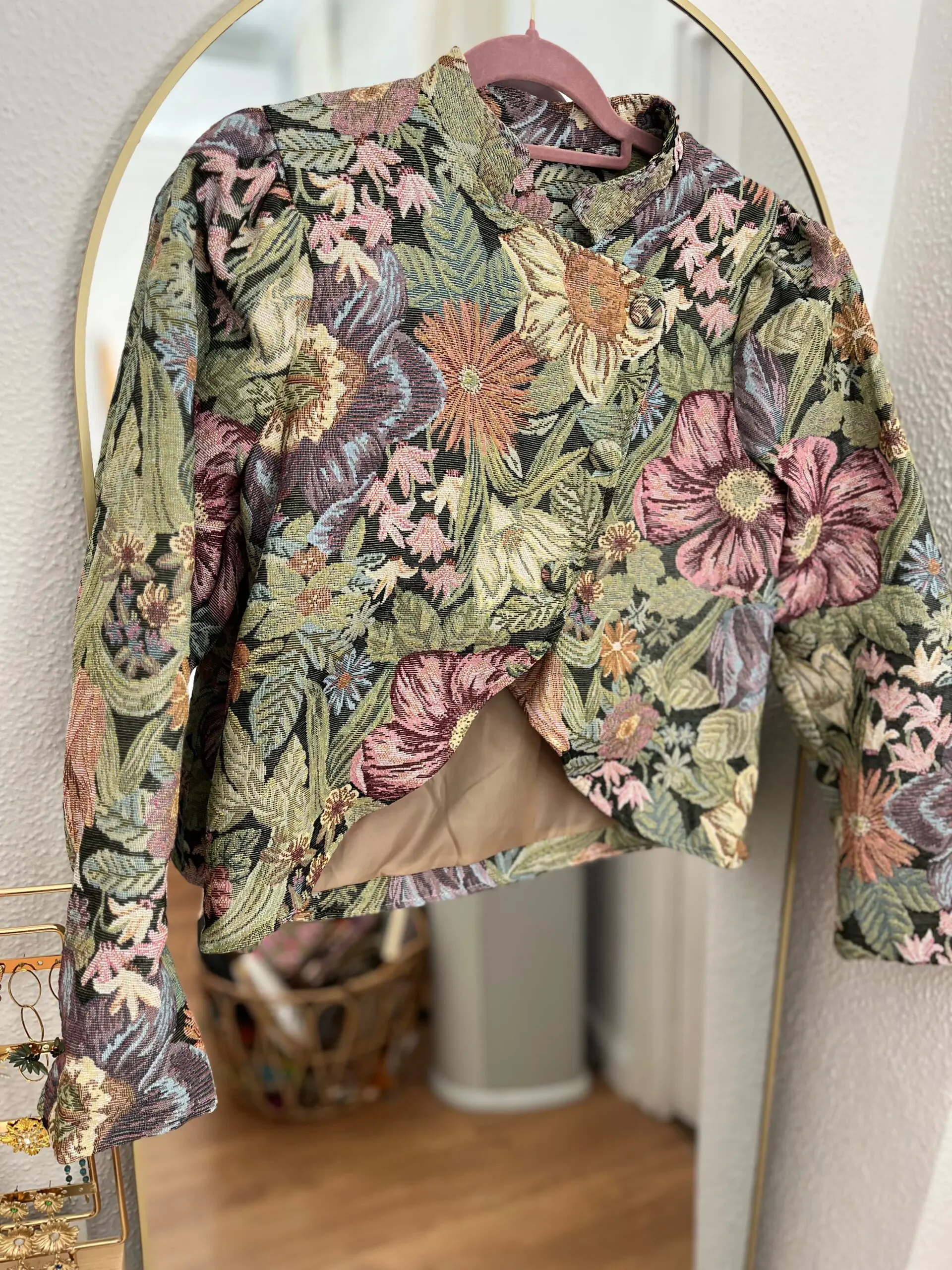 Chaqueta Jimena flores