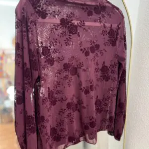 Blusa firenze berenjena
