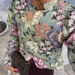 Chaqueta Jimena flores