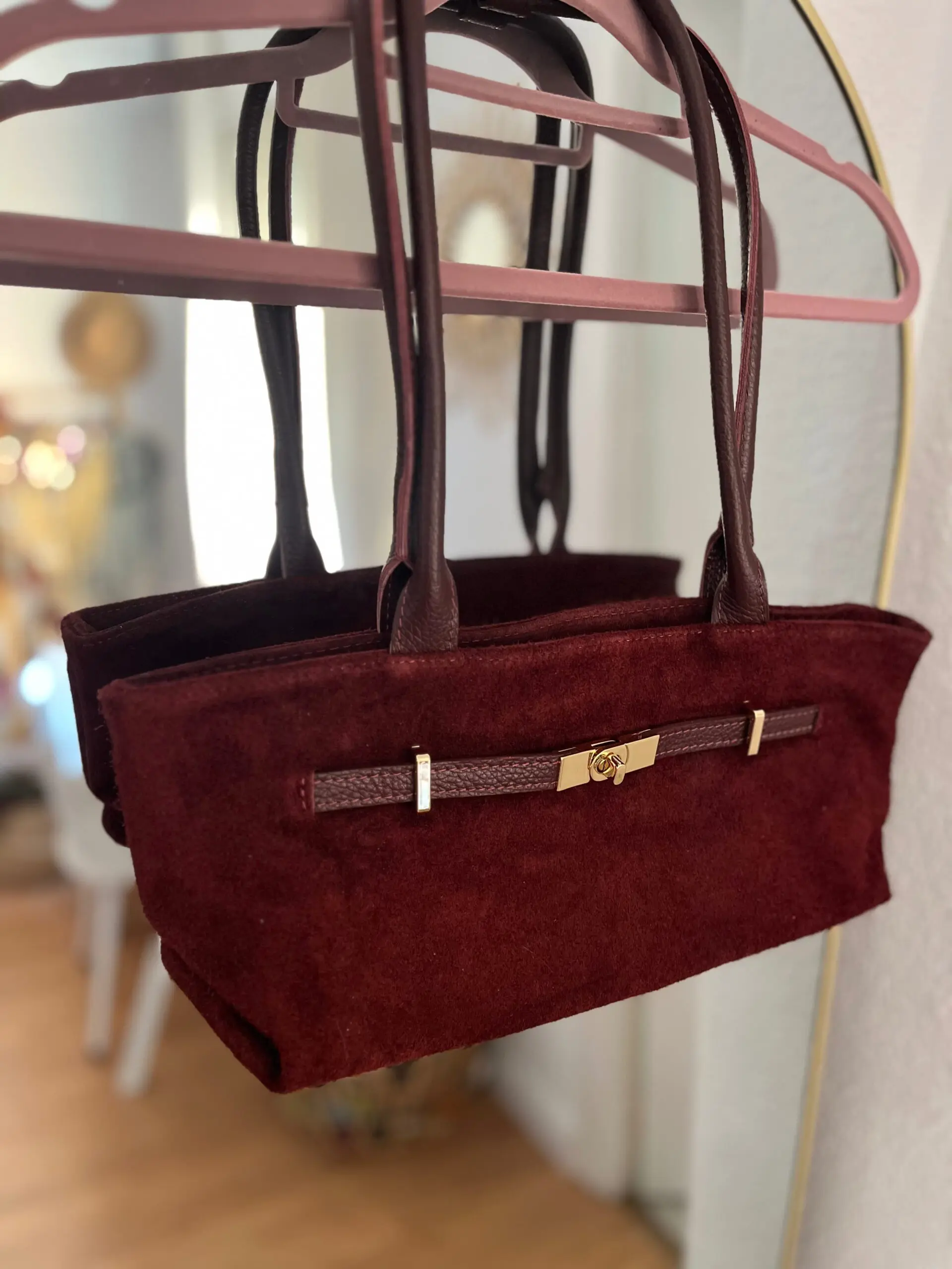 Bolso firenze Burdeos - Imagen 2